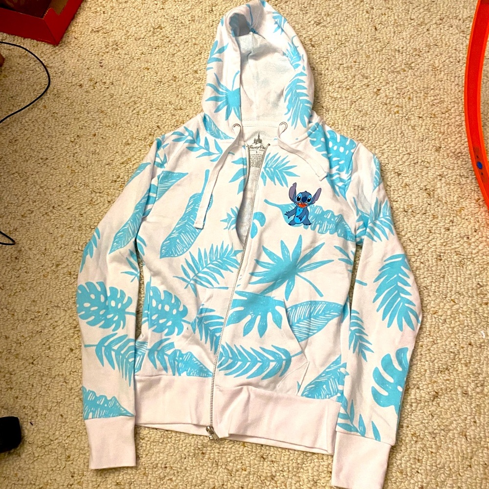 Disney stitch aloha hoodie sweater Size S